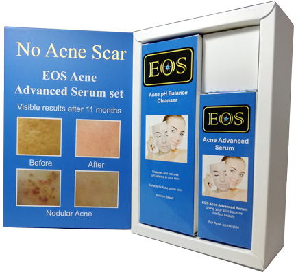 EOS Acne Advanced Serum Set Box
